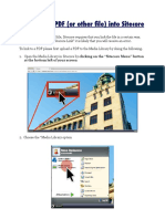 Inserting A PDF (Or Other File) Into Sitecore: at The Bottom Left of Your Screen