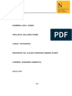 Preguntas de Topografía