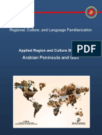 Applied Region and Culture Studies Arabian Peninsula and Gulf