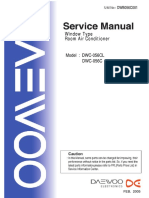 DWB056C001 Room Air Conditioner Manual