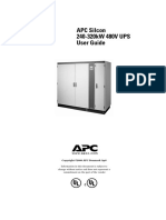 APC Silcon 240-320kW 480V UPS User Guide