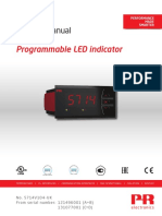 Product Manual: Programmable LED Indicator