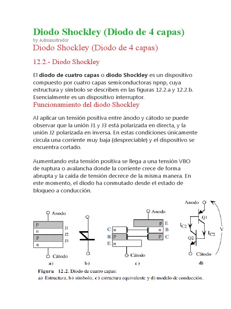 Tema 3 Diodo Shockley PDF