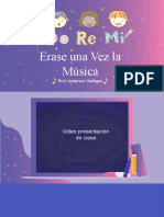 Erase Una Vez La Música: Prof. Anderson Venegas