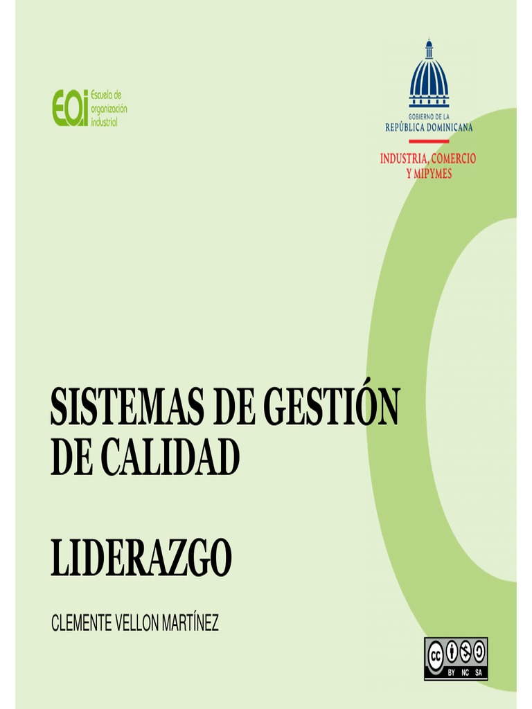 Liderazgo en Gestión de Calidad | PDF | Calidad (comercial) | Liderazgo