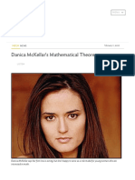 Danica McKellar's Mathematical Theorem - WBUR & NPR