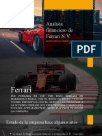 Presentación de Análisis Financiero de Ferrari