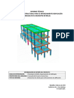 Reforzamiento estructural edificación Bello