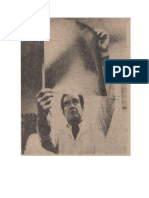 Coronel Medico Castilla Zarate estudia la radiografía de José Yesid Castañeda. Periodico El  Espectador, Viernes 19 de abril de 1974. Pag. 14 A