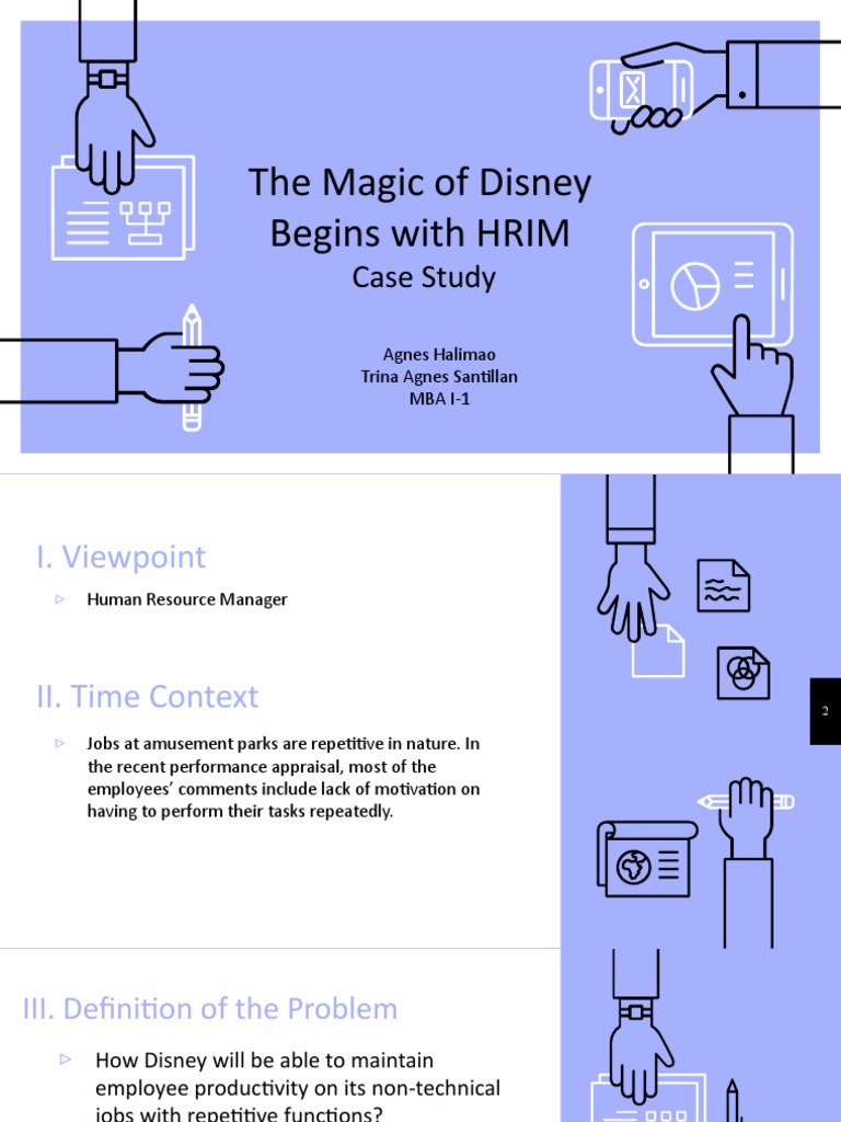 Disney Case Study PDF Employee Retention Employment