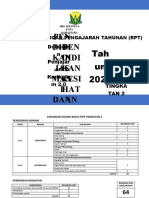 Penjajaran RPT PJPK T2 UTK DIPRINT