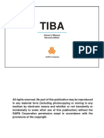 Saipa Tiba Owner Manual