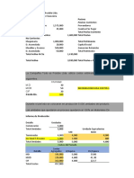 Ejercicio Costos Estimados 25 Septiembre