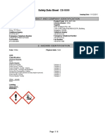 Safety Data Sheet CB-9099: 1. Product and Company Identification