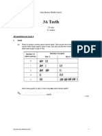 3A Teeth Questions PDF