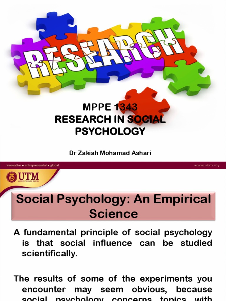 Social Psychology Research Methods Guide | PDF | Social Psychology ...