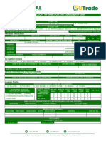 Customer Account Information and Agreement Form