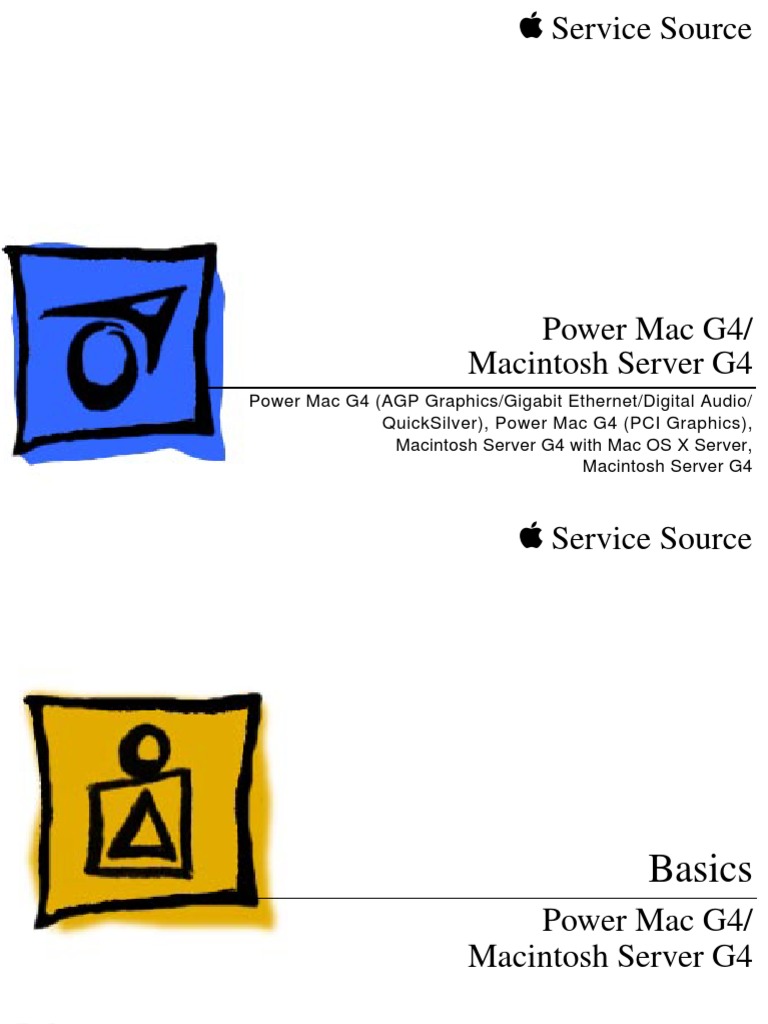 Power mac g4 manual