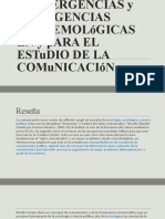 CONvERGENCIAS y DIvERGENCIAS EpISTEMOLóGICAS EN y para EL