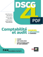 DSCG 4 - Comptabilité Et Audit - Manuel Et Applications - Millésime 2020-2021-Foucher