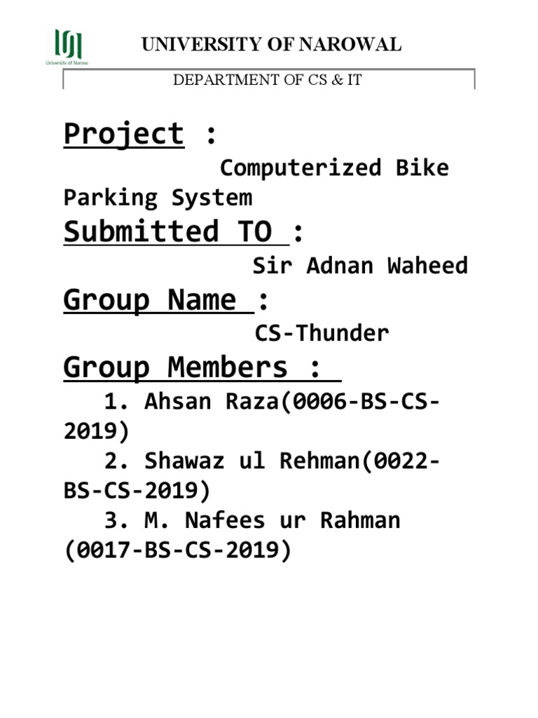 Computerized Bike Parking System Code | PDF | Computer Programming ...
