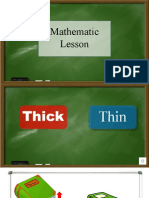 Mathematic Lesson: Ticer Joanne