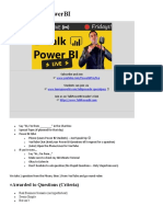 TalkPowerBI Notes