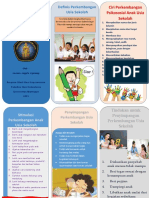 Leaflet Perkembangan Psikososial Sekolah