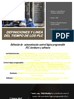 Definiciones y Linea Del Tiempo de Los PLC .
