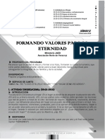 Formando Valores para La Eternidad