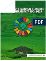 SOP Pemutakhiran Data SDGs Desa