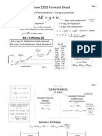 ZZ Chem 1202 Test 1 New Formula Sheet