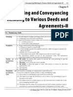 Drafting and Conveyancing Relating To Various Deeds and Agreements-II