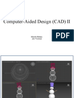 Computer-Aided Design (CAD) II: Khawla Ebrhim 20177110326