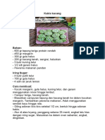 Resep Cookies