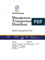 Modul MTD - 7 - Moda Transportasi Pipa