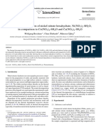 Ni Co Precursor Decomposition