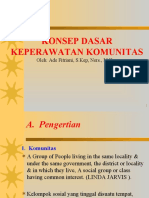 1 Konsep Dasar Keperawatan Komunitas