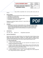 3.4 SOP-QHSE-18 Kerja Di Ruang Terbatas (Confined Space)