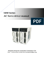 SDD Series AC Servo Driver Manual: Hangzhou Bergerda Automation Technology LTD