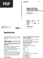 Download Sony_HVR-Z7 by lydsoneword SN50389436 doc pdf