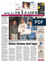 The Dexter Leader Front Page