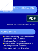 Manajemen Perubahan Dan Resiko