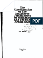 Rodil 1994 Minoritization of Indigenous Communities MindanaoSulu PDF