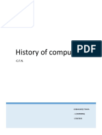 History of Computer: - Subhashree Thapa - A (Morning) - 2/28/2021