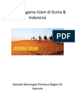 Sejarah Agama Islam di Dunia & Indonesia