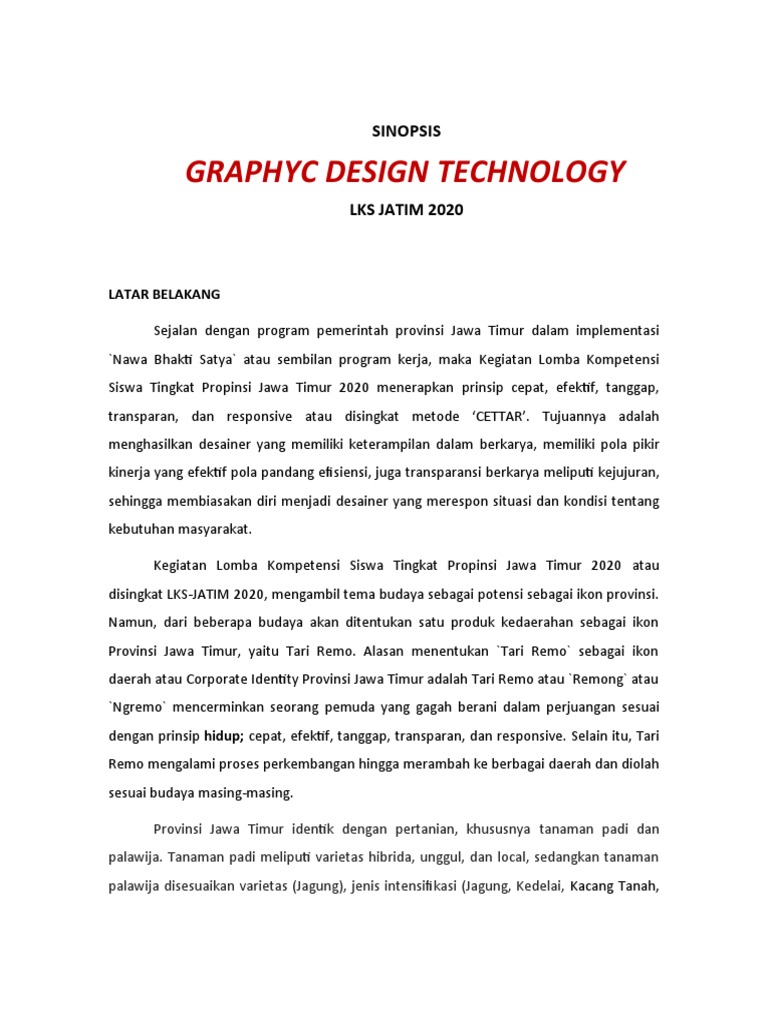 Desain Logo dan Sertifikat LKS Jatim 2020 | PDF | Bisnis | Ilmu Sosial