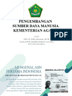 Pengembangan SDM Kemenag