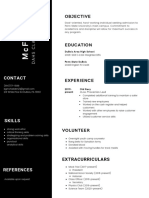 Black Professional Resume