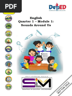 Grade 1 English Module: Lesson 1 | PDF | Semiotics | Human Communication